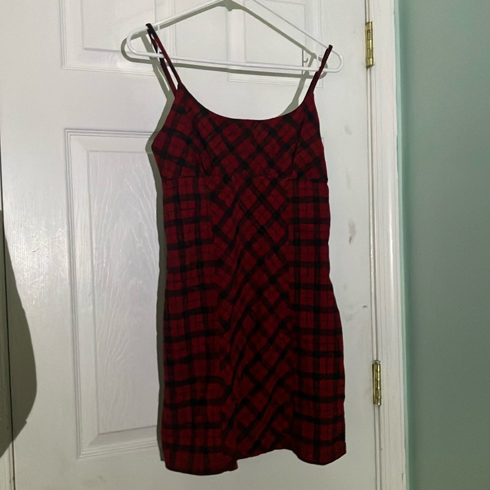 Plaid dress